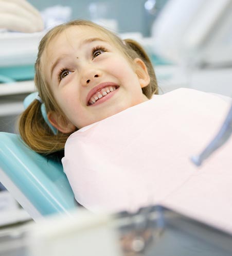 Young dental patient